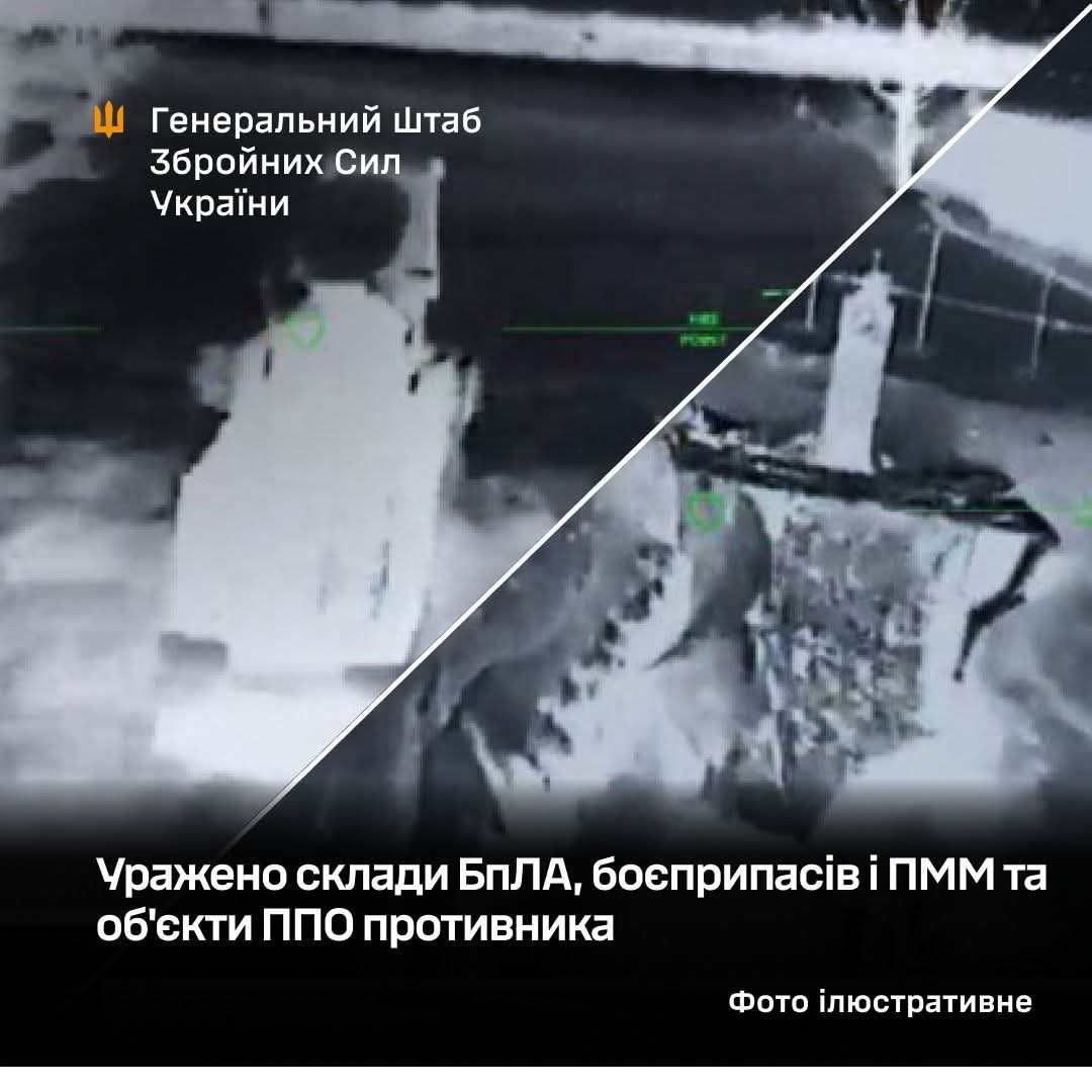 Фото до матеріалу: ЗСУ завдали ударів по складах ворога на окупованих територіях