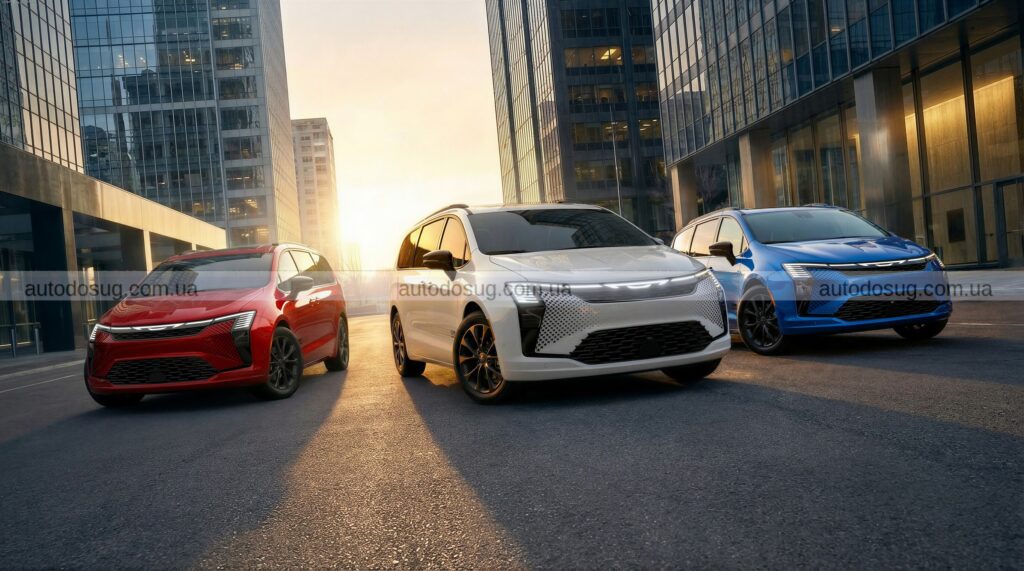 Фото до матеріалу: Chrysler Pacifica America250: ювілейний мінівен для 250-річчя США