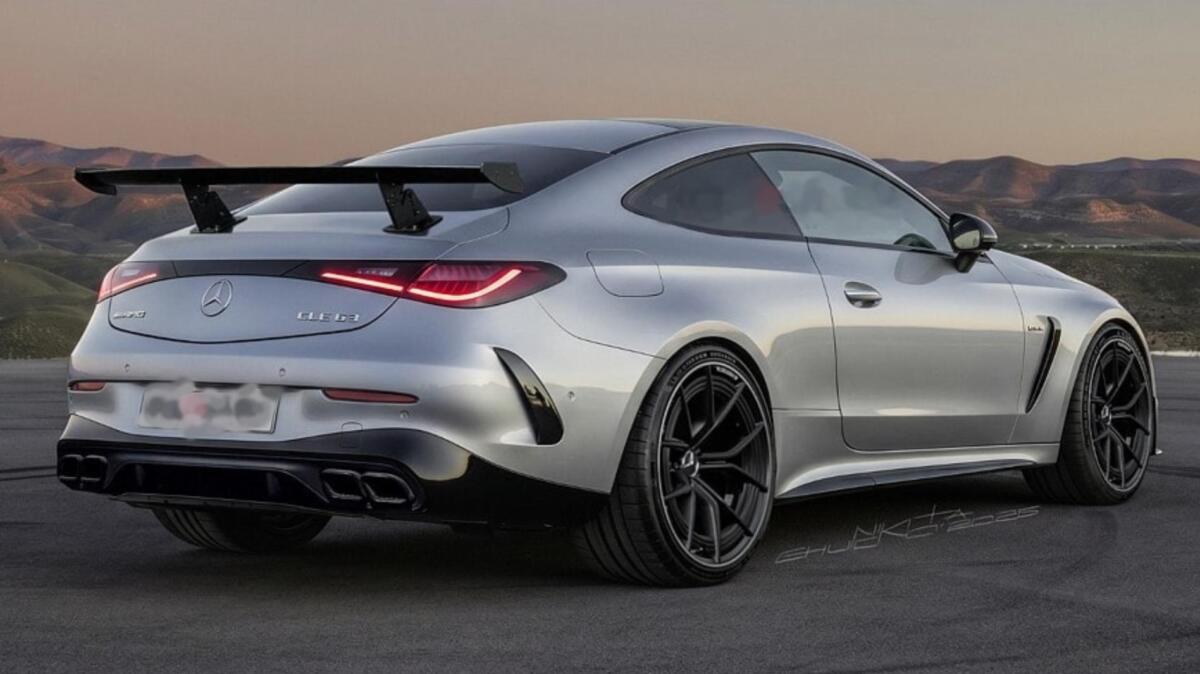Фото до матеріалу: Mercedes-AMG CLE 63 повертає V8: нові рендери та очікування від моделі Mythos