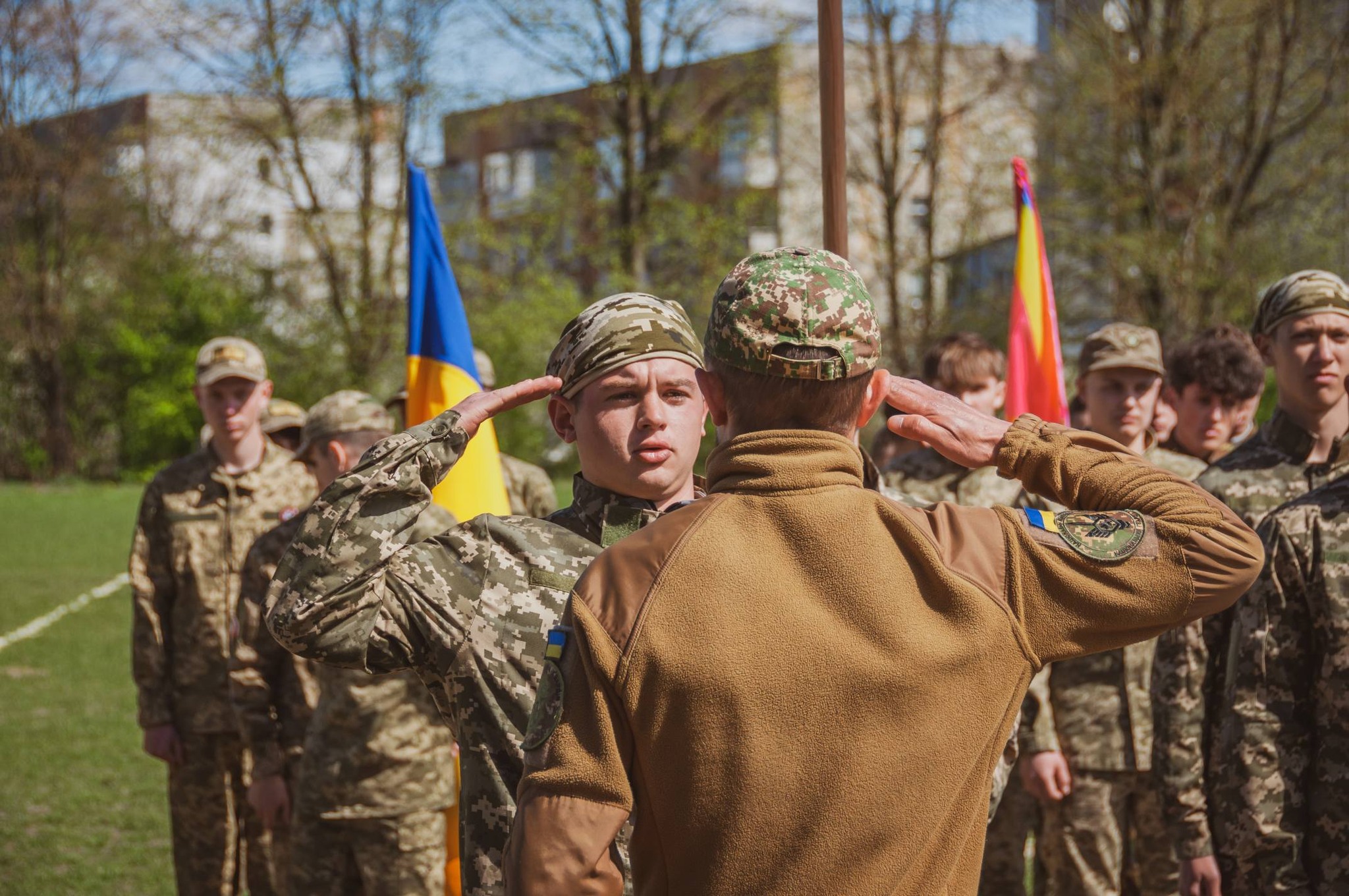 Фото до матеріалу: Олеські «Нескорені» змагалися на полігоні «Джура» у Золочеві