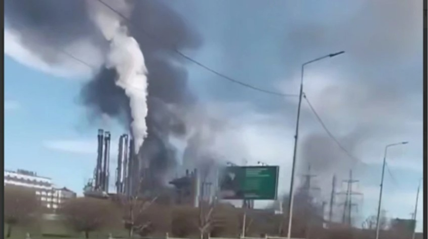 Фото до матеріалу: У СБС підтвердили влучання у хімзавод «Череповець-Азот»
