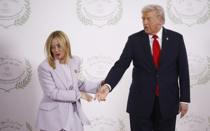 Фото до матеріалу: Мелоні заперечила наміри Трампа вивести війська з Європи