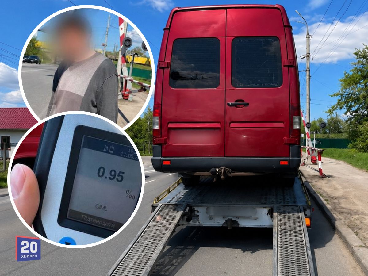 Фото до матеріалу: П'яний водій маршрутки вийшов на рейс у Вінниці