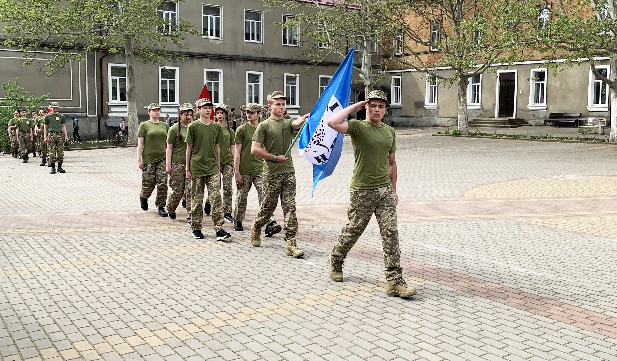 Фото до матеріалу: Рій «Козаки» з Виноградівського ліцею здобув перемогу у дитячій військовій грі «Сокіл» у Болграді