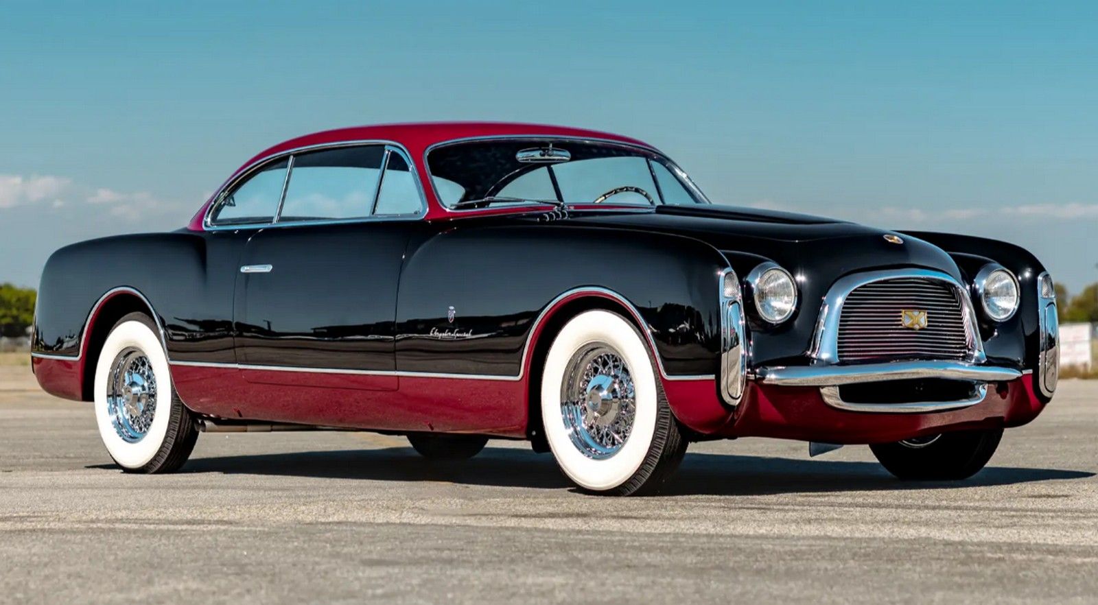 Фото до матеріалу: Рідкісний Chrysler Special by Ghia 1953 року продають за мільйон доларів