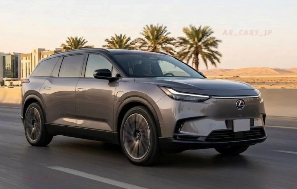 Фото до матеріалу: Lexus готує новий електричний кросовер TZ: перші рендери – Авто