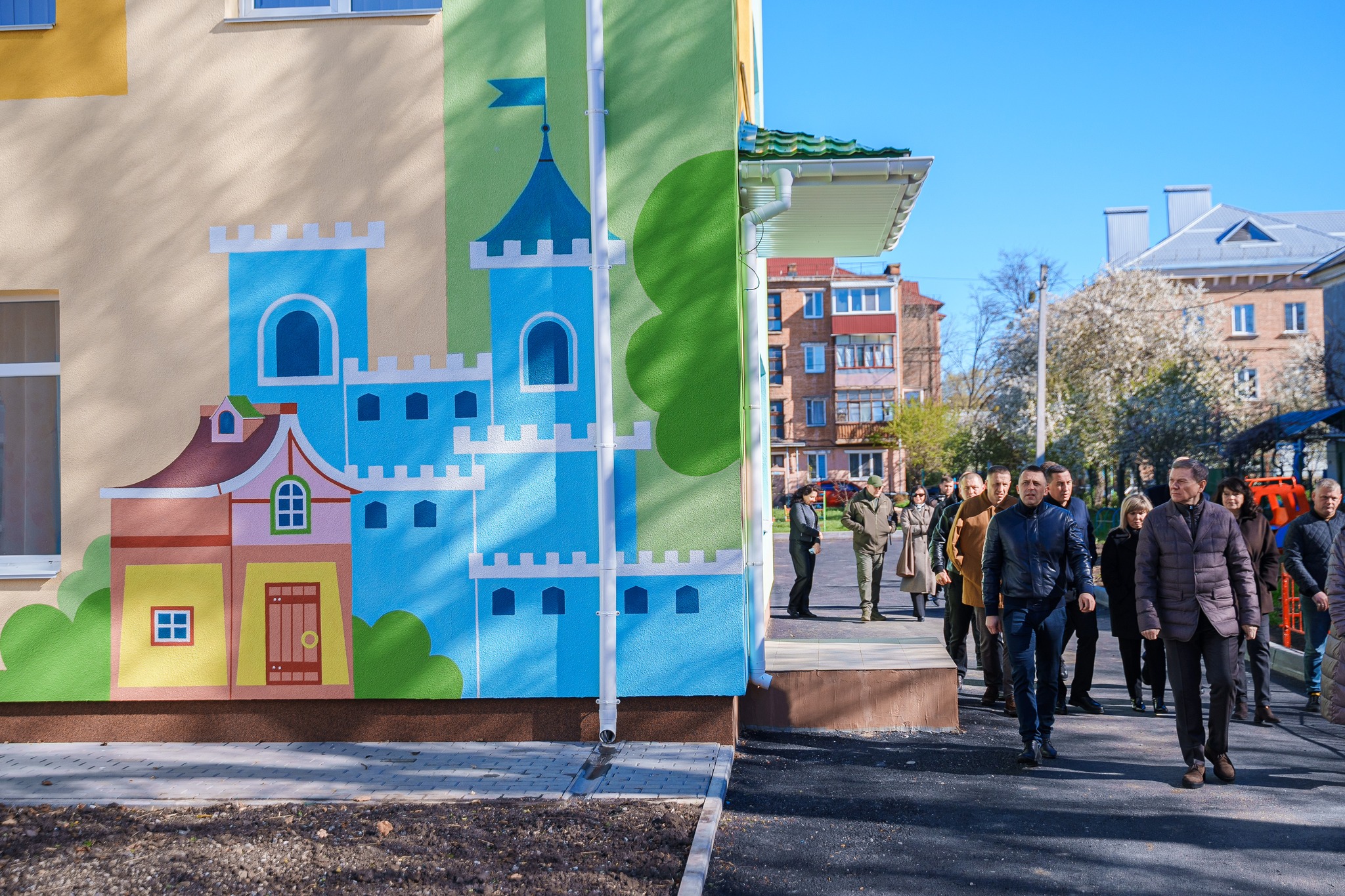 Фото до матеріалу: У Вінниці завершили термомодернізацію будівлі дитячого садочку №29