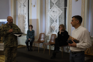 Фото до матеріалу: У музеї Булгакова відкрили виставку Данила Лідера про фашизм та боротьбу з ним