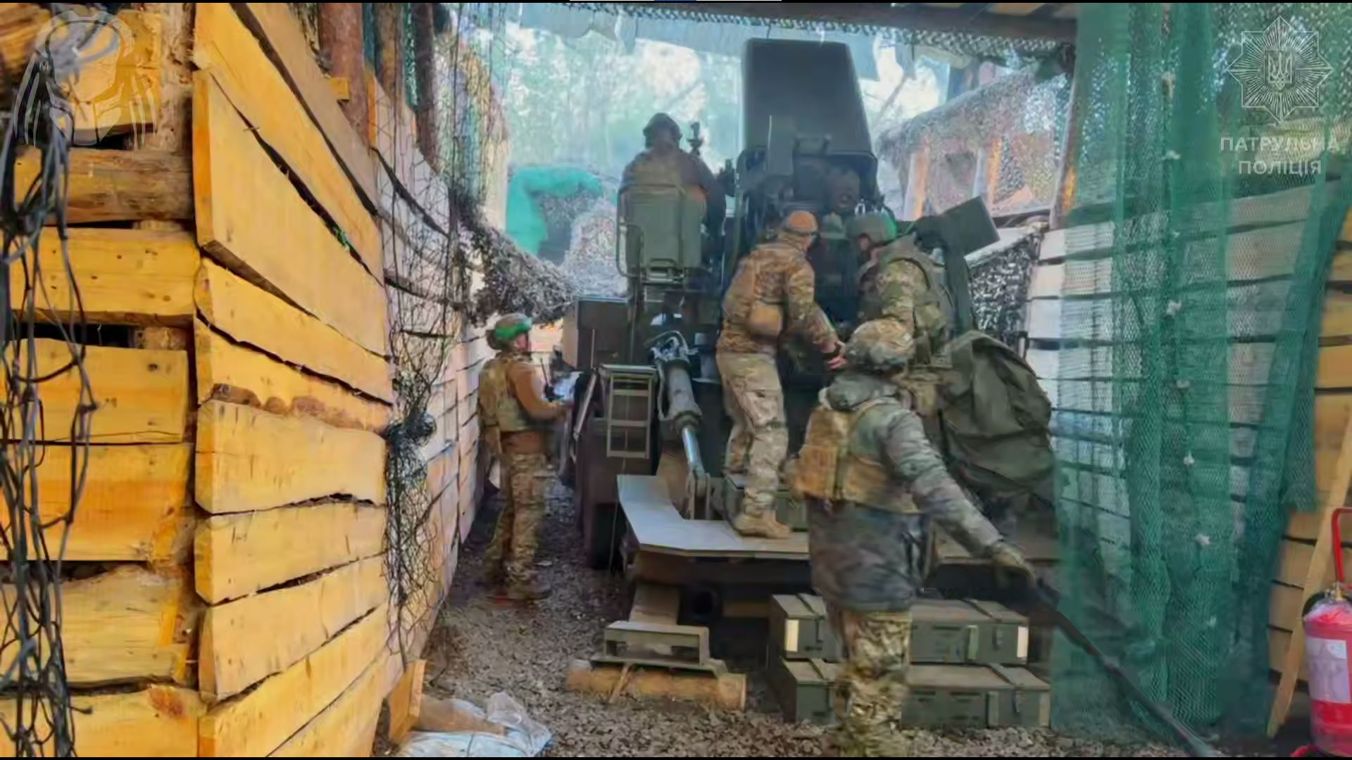 Фото до матеріалу: Патруль великого калібру: артилеристи бригади «Хижак» завдають удар по окупантам