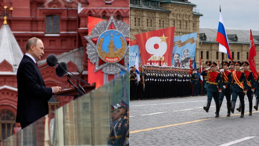 Фото до матеріалу: Парад у Москві 2026: військове виснаження Росії та залежність від союзників