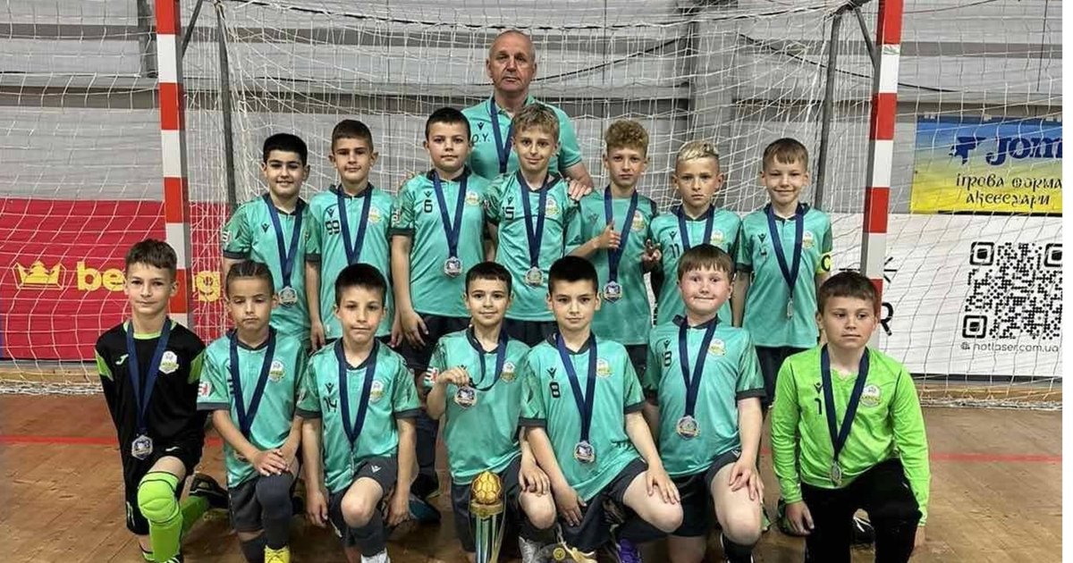 Фото до матеріалу: Мукачівські футзалісти стали віцечемпіонами України серед команд U-10