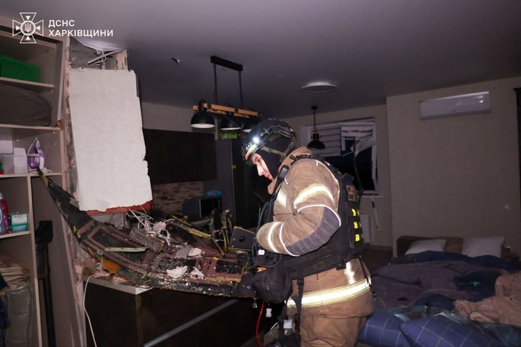 Фото до матеріалу: Понад 160 дронів за ніч: ЗС РФ атакували Україну, під ударами житло та інфраструктура
