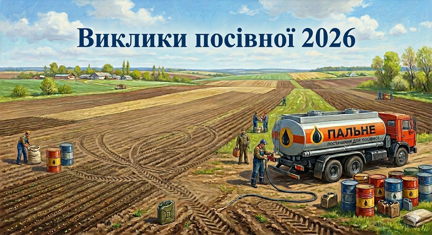 Фото до матеріалу: Посівна-2026 в Україні: ціни на пальне та дефіцит добрив загрожує врожаю