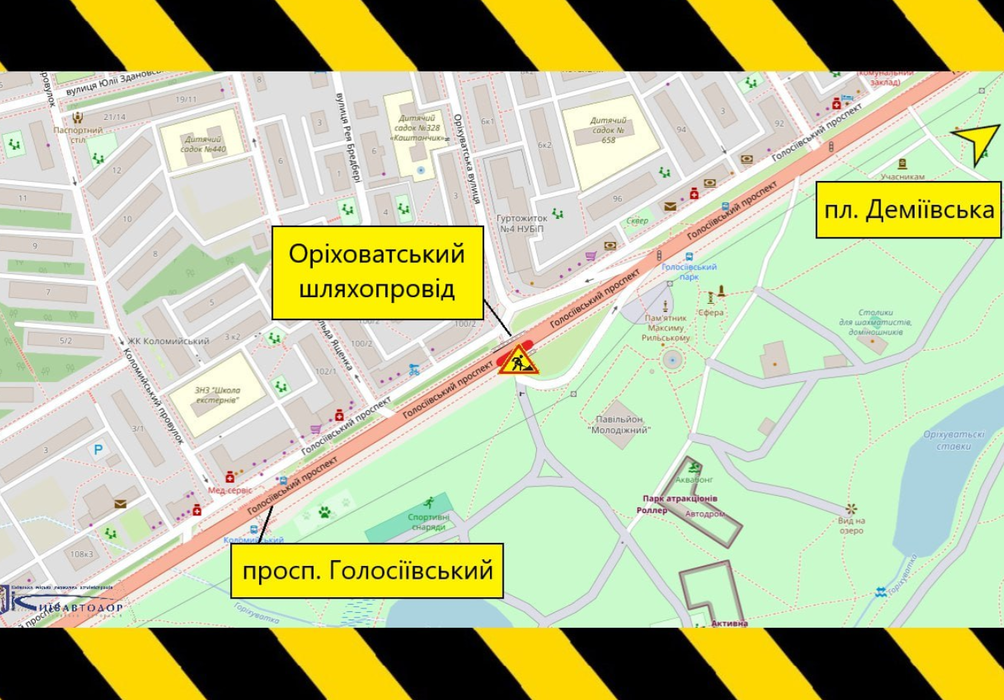 Фото до матеріалу: Цілодобові затори на Оріховатському шляхопроводі: водіїв просять об'їжджати ділянку