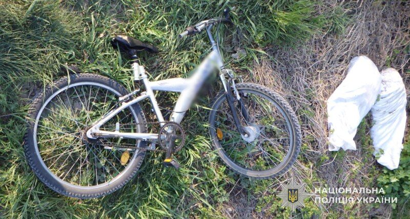 Фото до матеріалу: У Городку затримали підлітка, який пограбував дівчинку: велосипед повернули