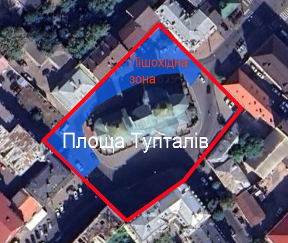 Фото до матеріалу: На Подолі можуть з'явитися площа Тупталів: історичний простір звільнять від паркінгу