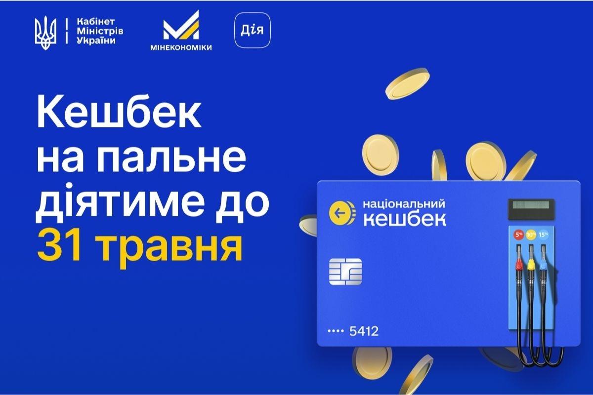 Фото до матеріалу: Нацкешбек за березень: з 7 травня виплати стартують з новими умовами та кешбеком на пальне