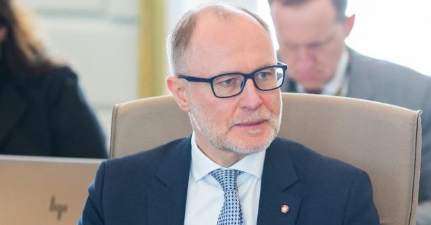 Фото до матеріалу: Міністр оборони Латвії Андріс Спрудс подав у відставку через скандал із українськими дронами