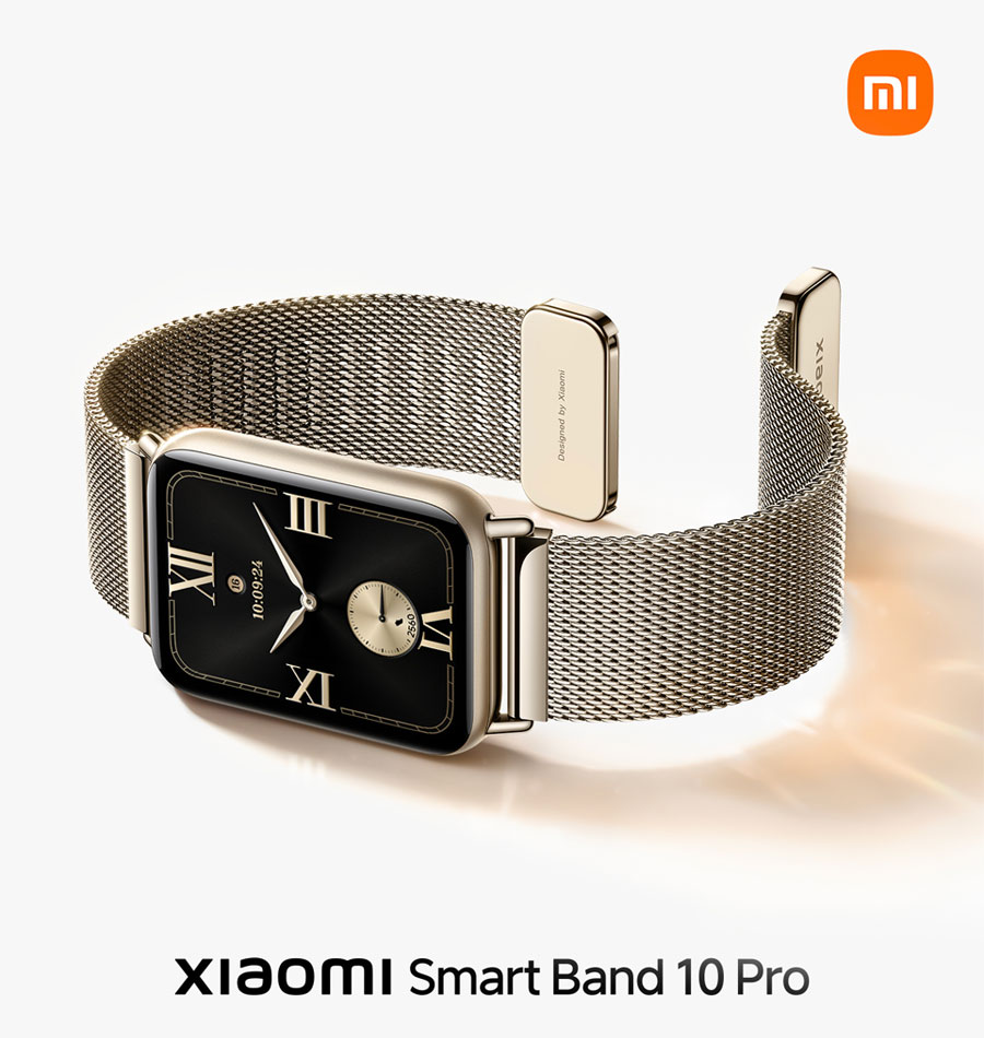 Фото до матеріалу: Xiaomi Band 10 Pro: преміум-фітнес-трекер з алюмінієвим корпусом