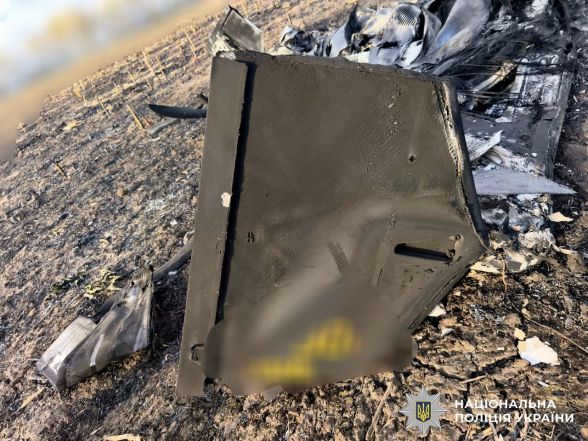 Фото до матеріалу: Після атаки на Вінниччині знайшли небезпечні дрони: чотири бойові частини не вибухнули