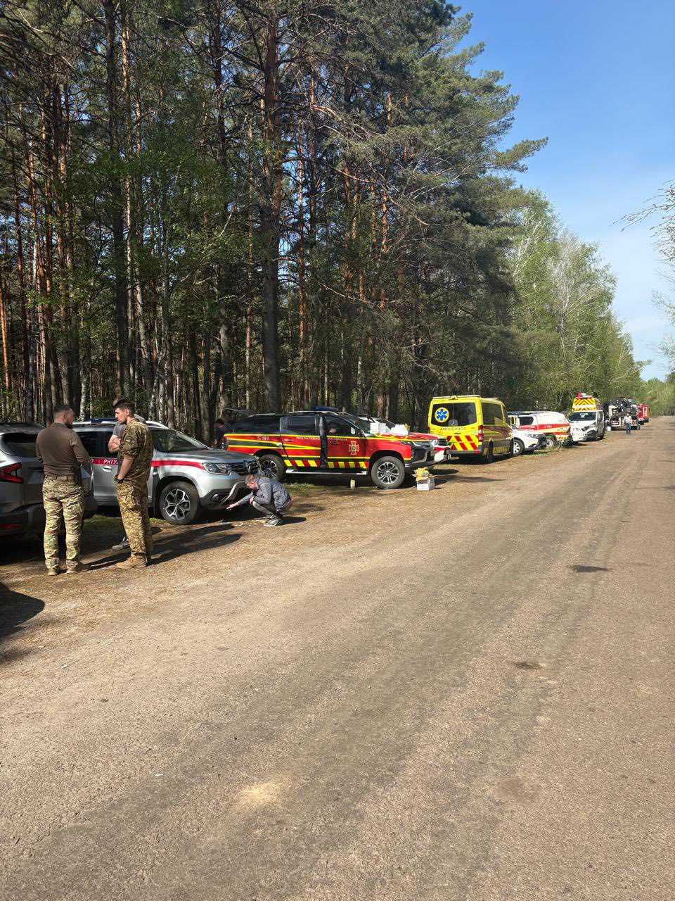Фото до матеріалу: У Чорнобильській зоні відчуження горить понад 1180 гектарів: причиною стала атака дронів