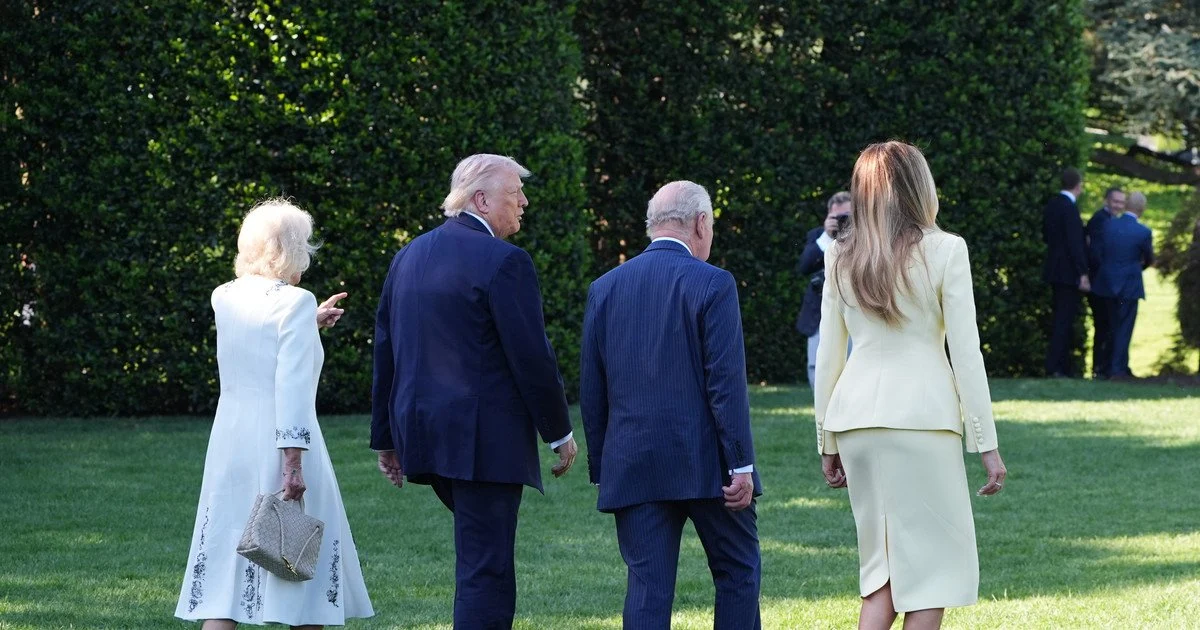 Фото до матеріалу: Трамп заявив королю Чарльзу, що Путін хоче війни: що розкрили читці по губах