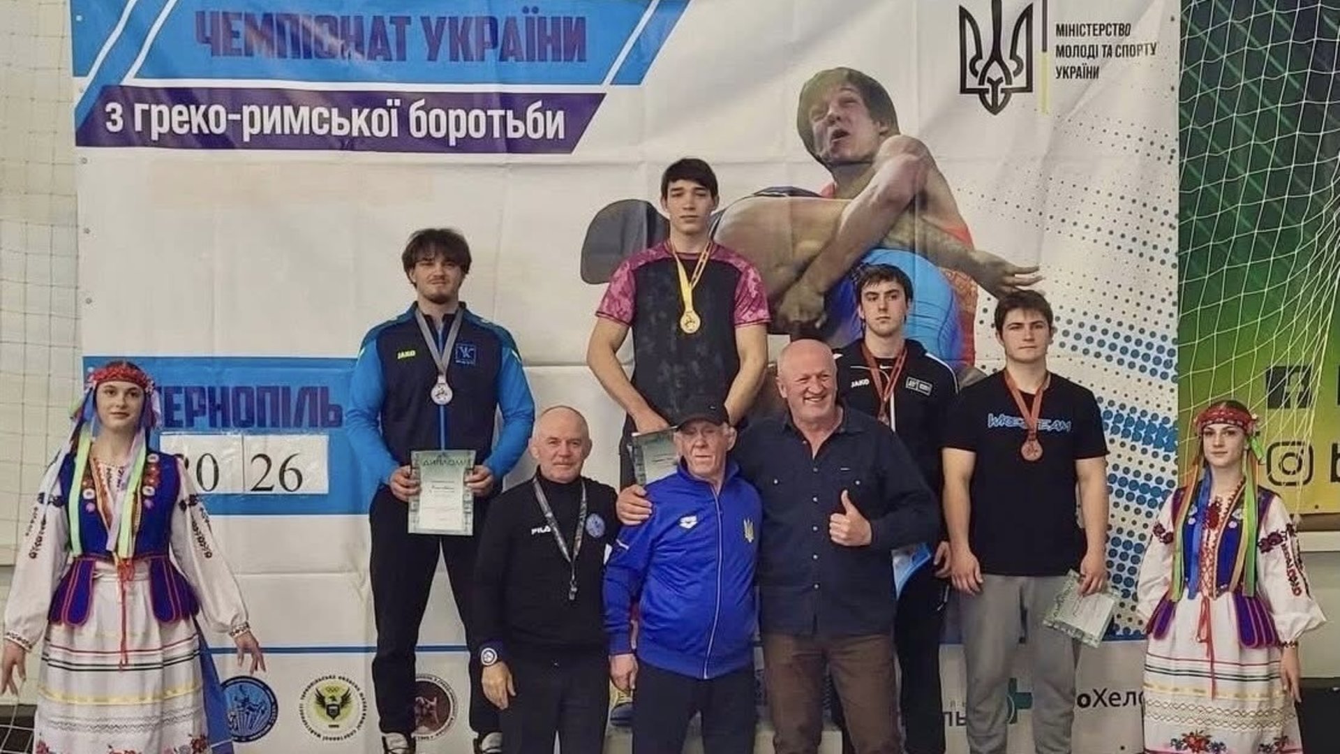 Фото до матеріалу: Мукачівець Максим Роман здобув срібло на чемпіонаті України з греко-римської боротьби