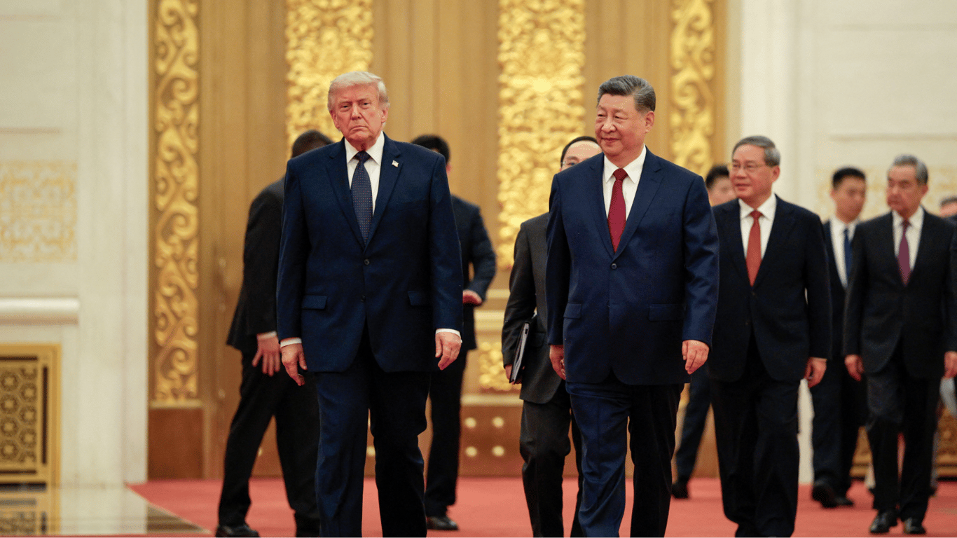 Фото до матеріалу: Трамп запросив Сі Цзіньпіна до Білого дому після бенкету в Пекіні