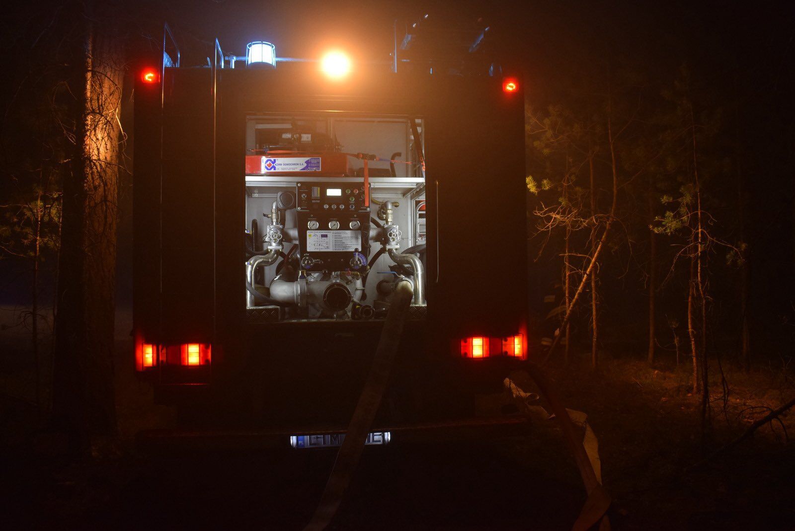 Фото до матеріалу: Трагедія у польському лісі: загинув пілот під час гасіння масштабної пожежі