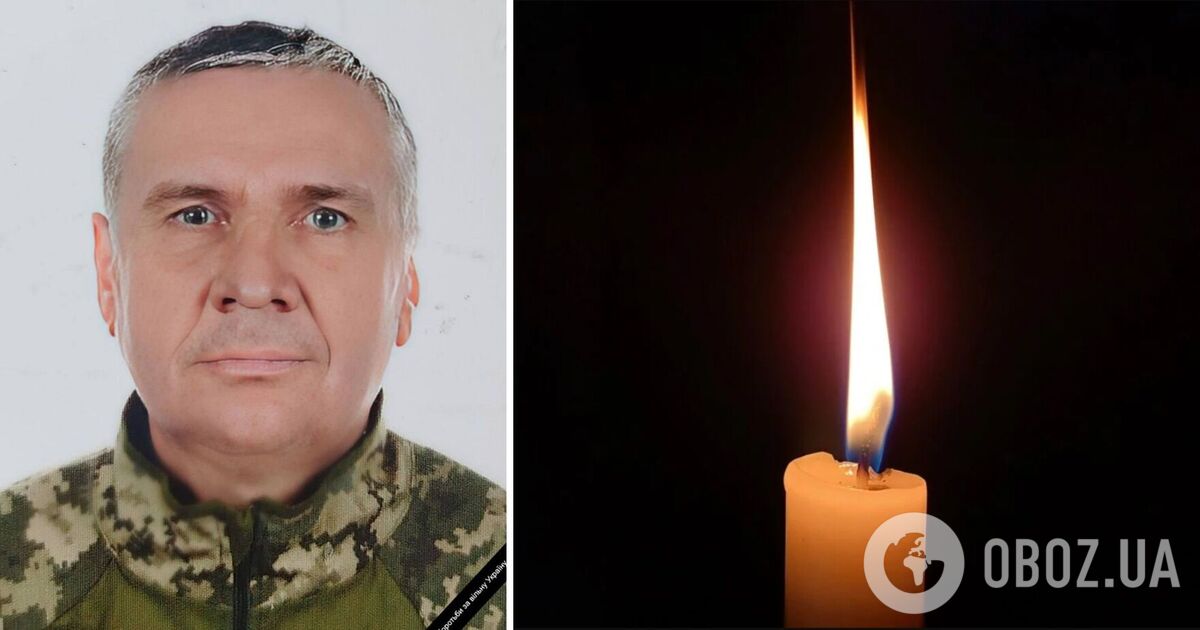 Фото до матеріалу: Трагічна втрата: помер військовий з Фасової Сергій Ганага
