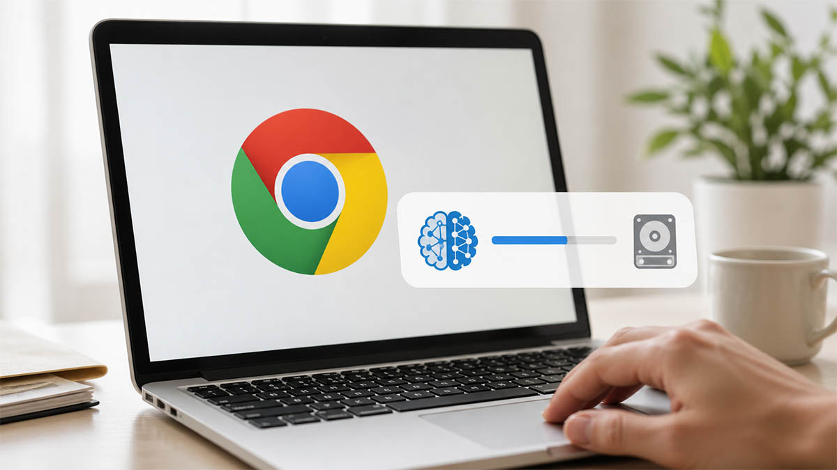 Фото до матеріалу: Скандал навколо Chrome: Google приховано завантажує ШІ-моделі на комп'ютери українців