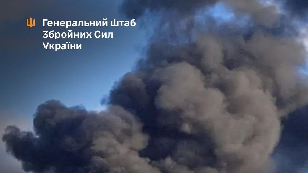 Фото до матеріалу: Генштаб ЗСУ: ударом знищено ППО, склади боєприпасів та нафтобазу в Криму