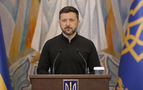 Фото до матеріалу: Зеленський прибув на саміт Європейської політичної спільноти в Єревані