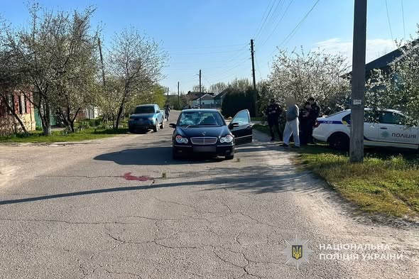 Фото до матеріалу: ДТП в Охтирці: пішохід потрапив під колеса Mercedes на вулиці Грабовського