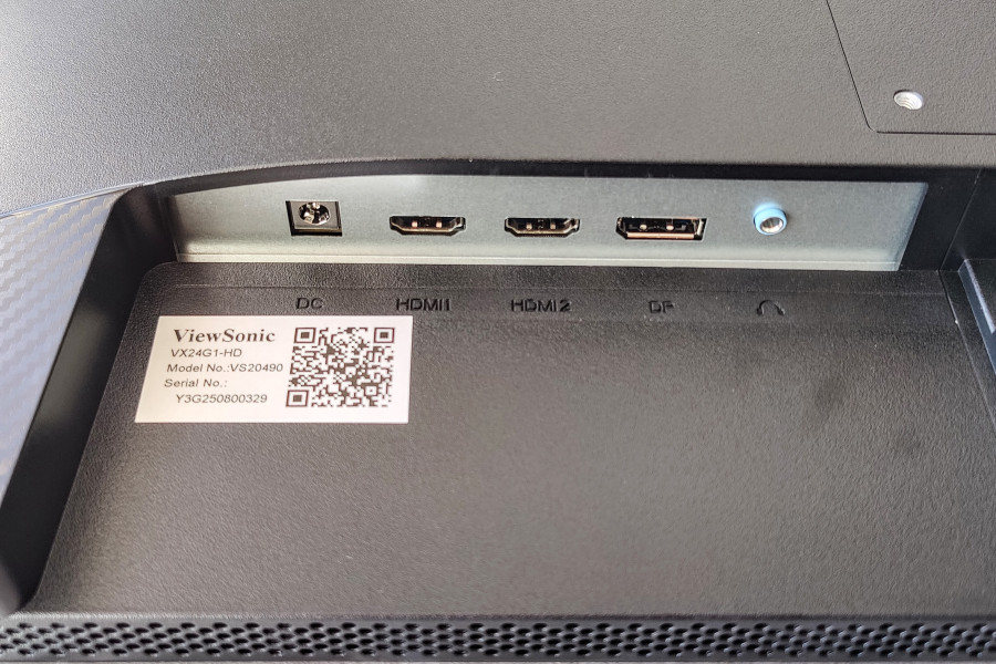 Фото до матеріалу: Огляд ViewSonic VX24G1-HD: швидкий ігровий монітор із частотою 180 Гц