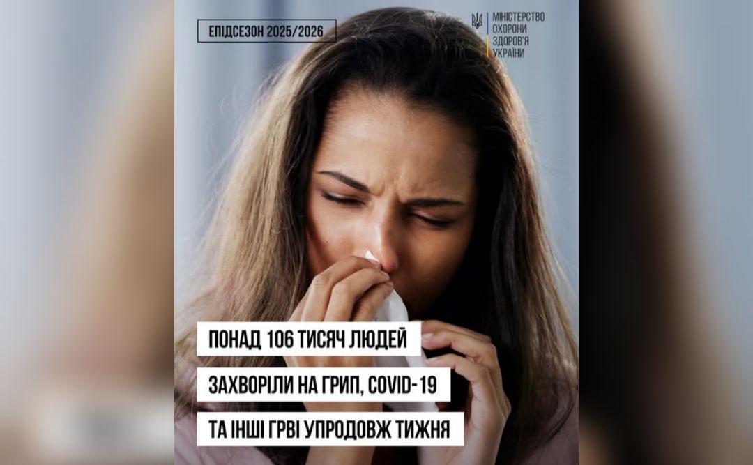 Фото до матеріалу: В Україні зменшується кількість хворих на грип та ГРВ