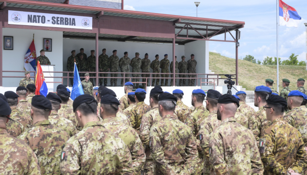 Фото до матеріалу: У Сербії стартували перші спільні військові навчання з НАТО