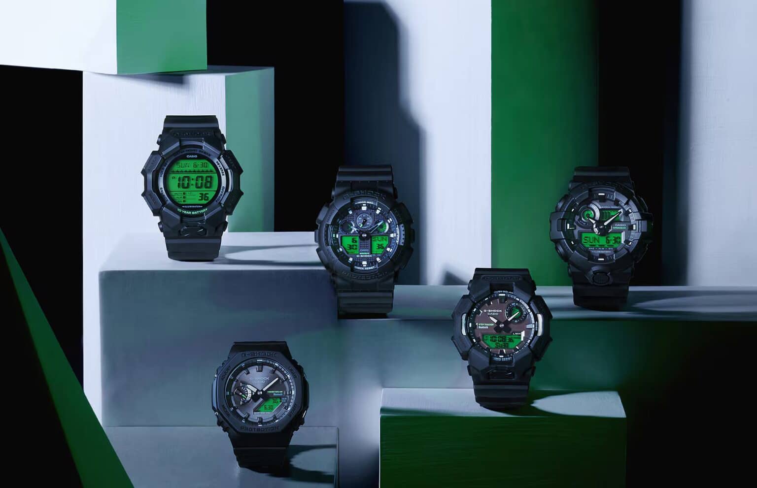 Фото до матеріалу: Casio G-Shock Electro Green: неонові годинники з сонячною зарядкою вже в Україні