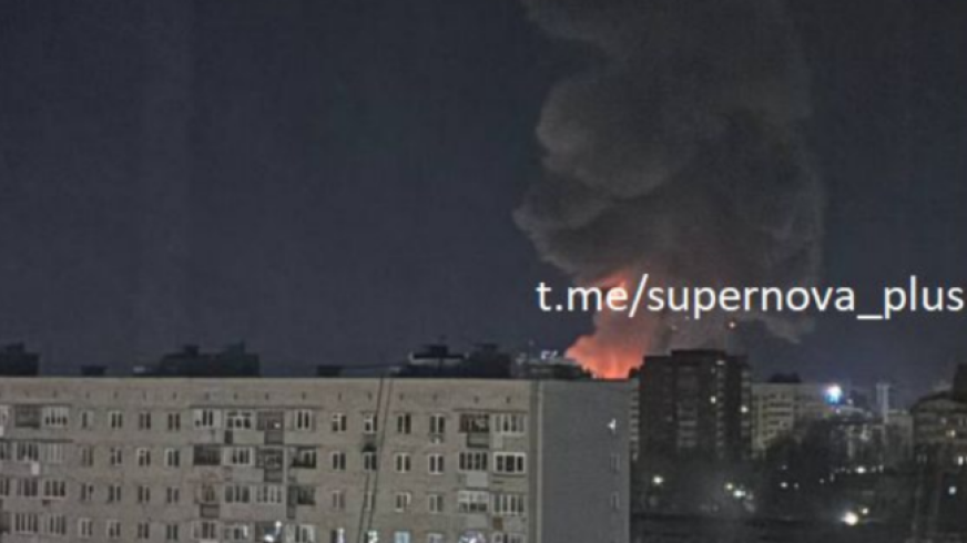 Фото до матеріалу: У Наро-Фомінську Московської області БПЛА атакували військово-логістичний комплекс "Нара"