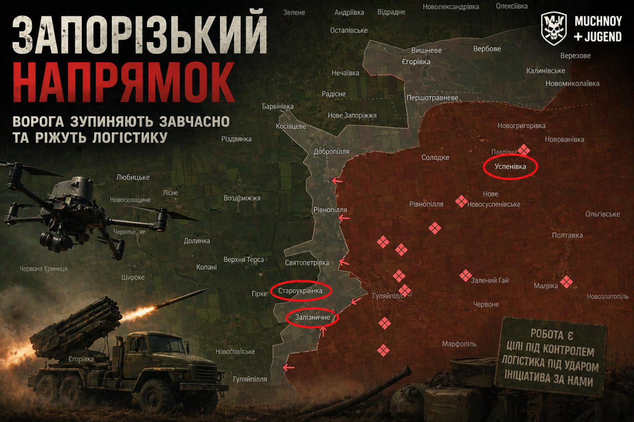 Фото до матеріалу: Ситуація на Запорізькому напрямку: ЗСУ перехоплюють ініціативу