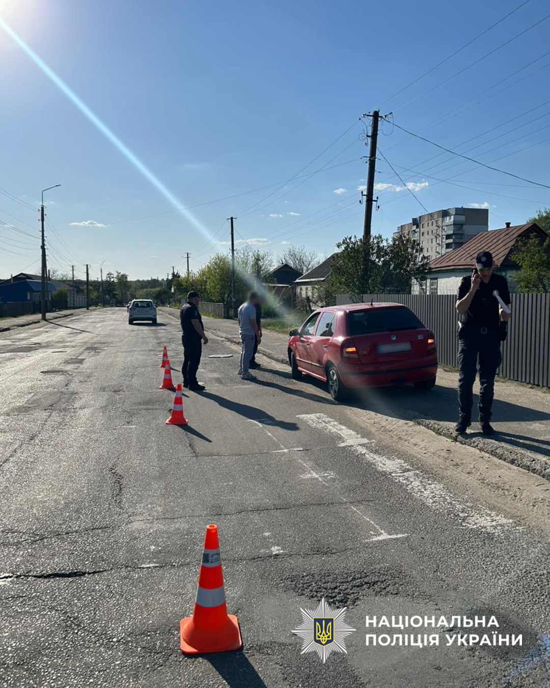 Фото до матеріалу: У ДТП в Корсуні-Шевченківському травмувалася 12-річна дівчинка