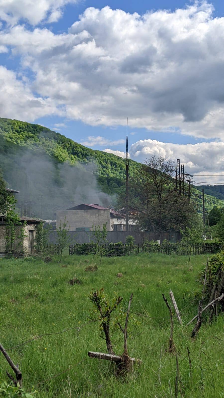 Фото до матеріалу: Росія провела наймасовіший обстріл Закарпаття від початку війни: 11 дронів, пошкодження інфраструктури