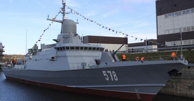 Фото до матеріалу: Генштаб ЗСУ: у Росії уразили ще один носій ракет «Калібр»