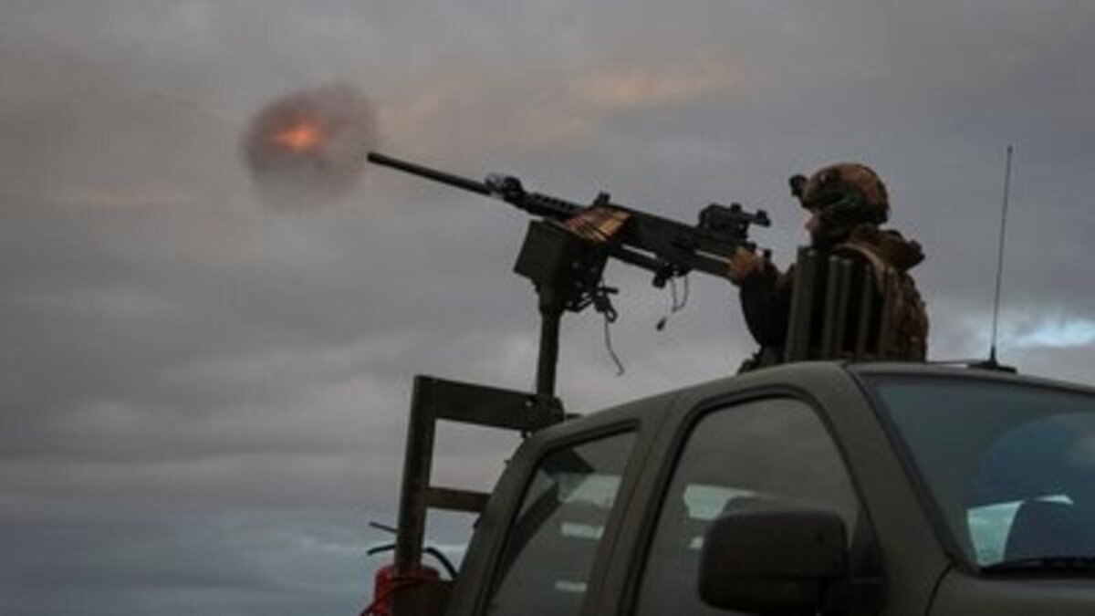 Фото до матеріалу: На Хмельниччині під час повітряної тривоги 1 травня знищили шість безпілотників
