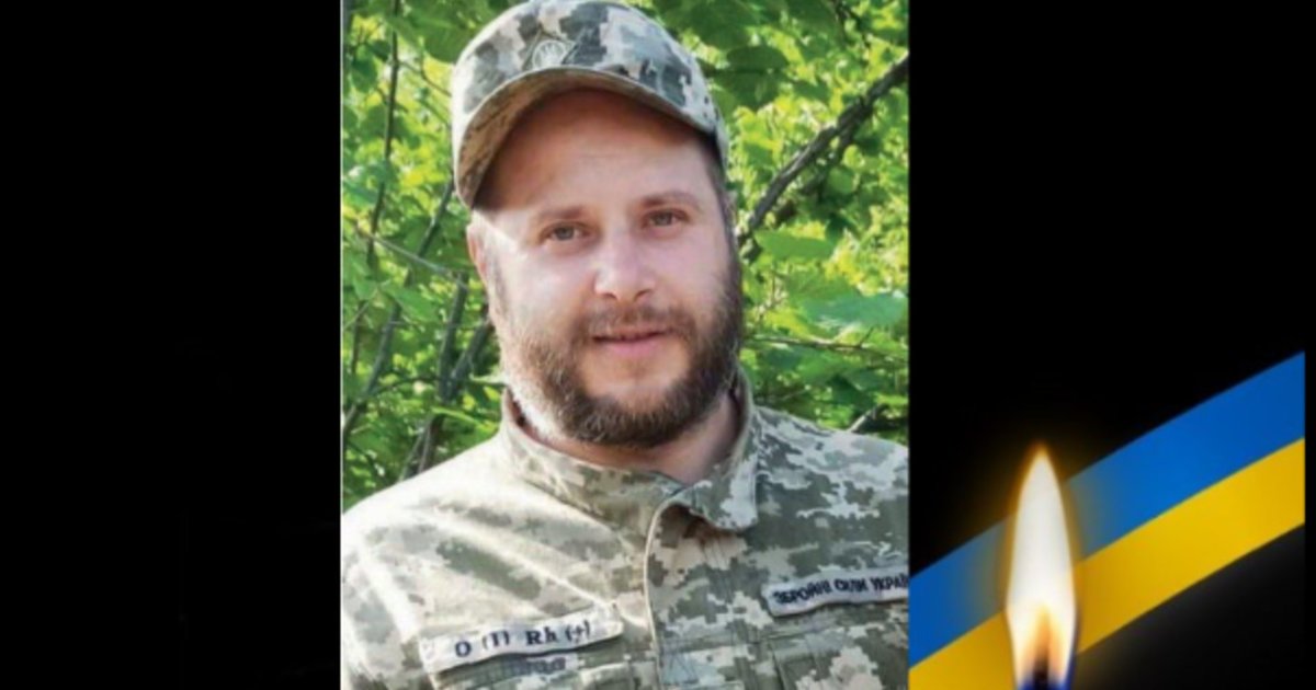 Фото до матеріалу: Загинув військовий зі Стрия: чорна звістка для двох сім'ї