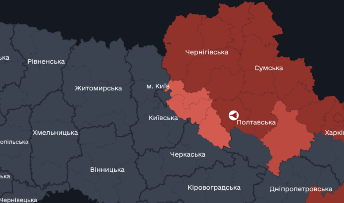 Фото до матеріалу: Масштабна загроза: Київ і Київщину атакує десятки небезпечних об’єктів, - ФОТО