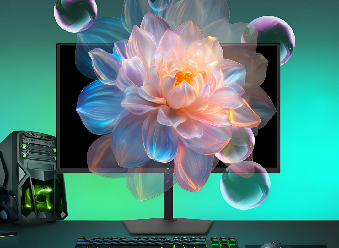 Фото до матеріалу: Lenovo представила новий 31,5-дюймовий 4K QD-OLED монітор Lecoo W3259PS