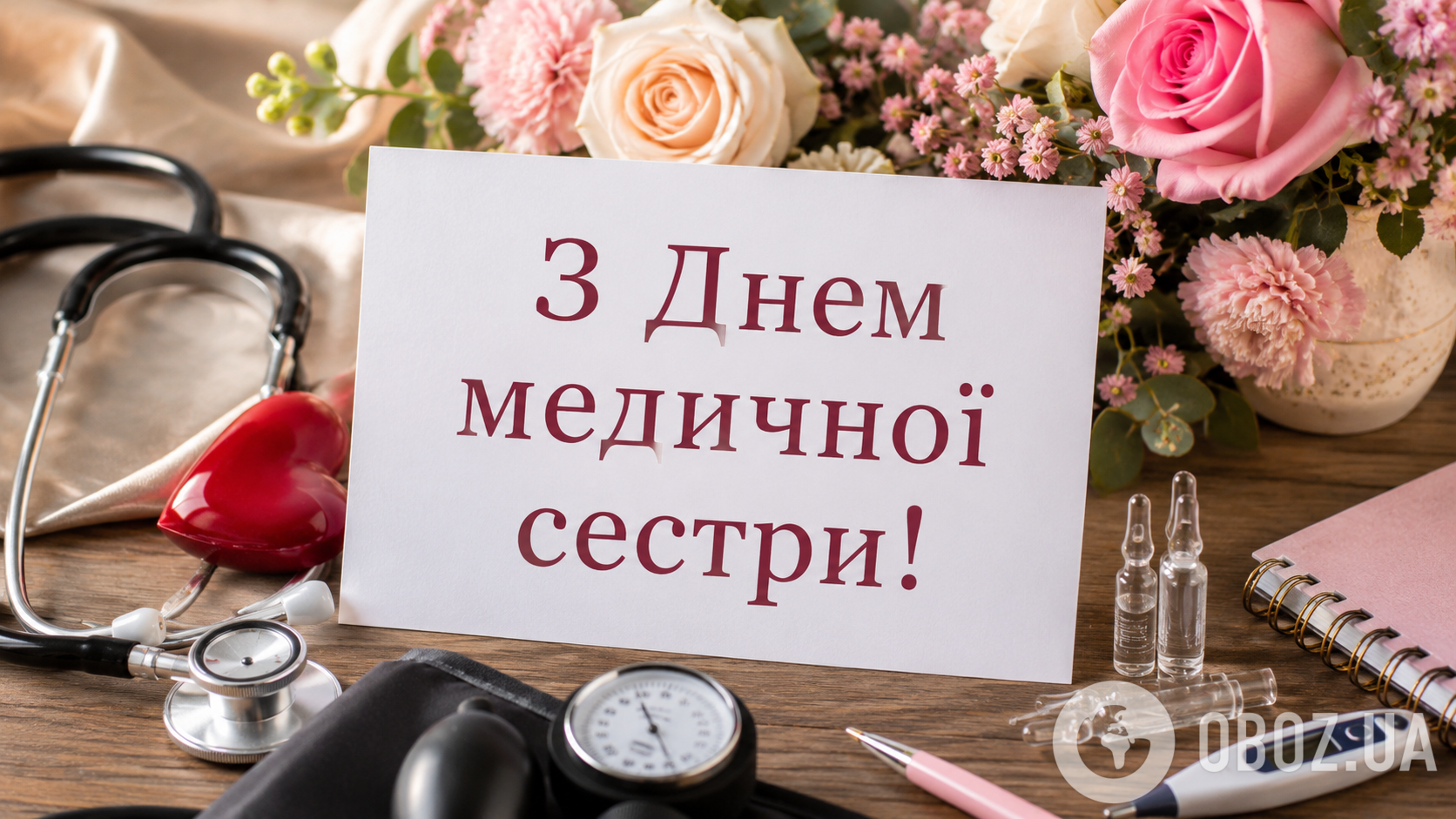 Фото до матеріалу: День медичної сестри: привітання для тих, хто дарує надію