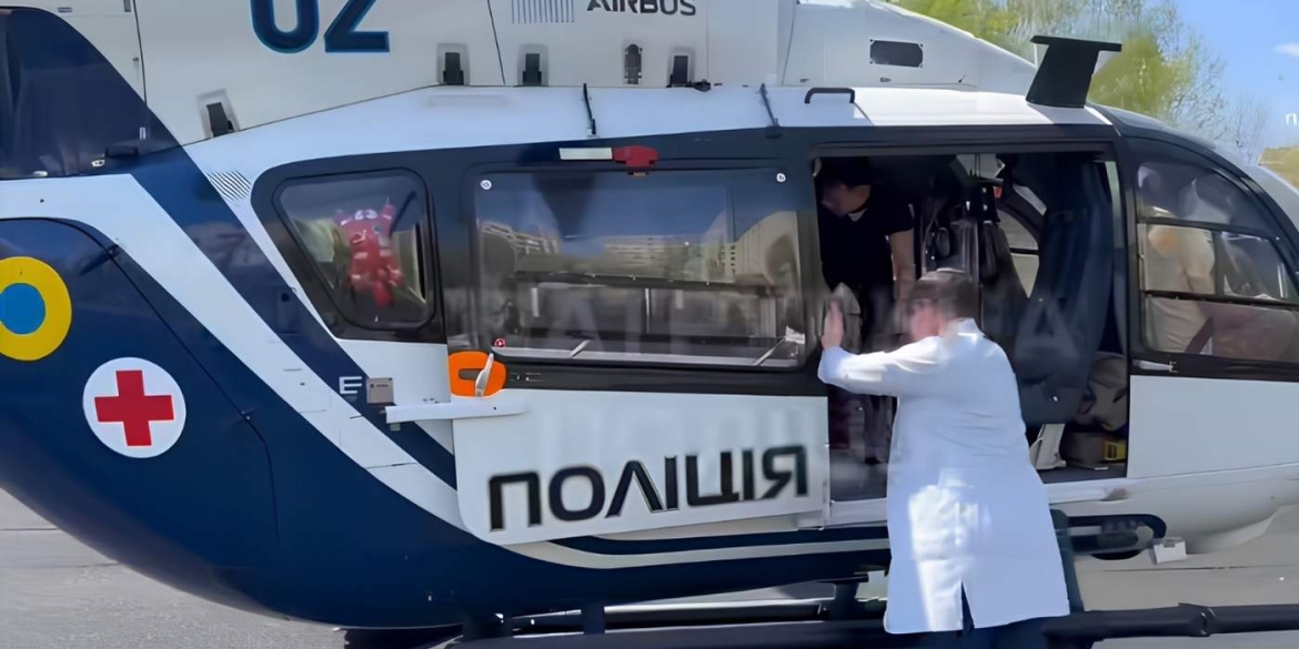 Фото до матеріалу: Вінниця — Київ: поліція забезпечила «зелений коридор» для донорського серця