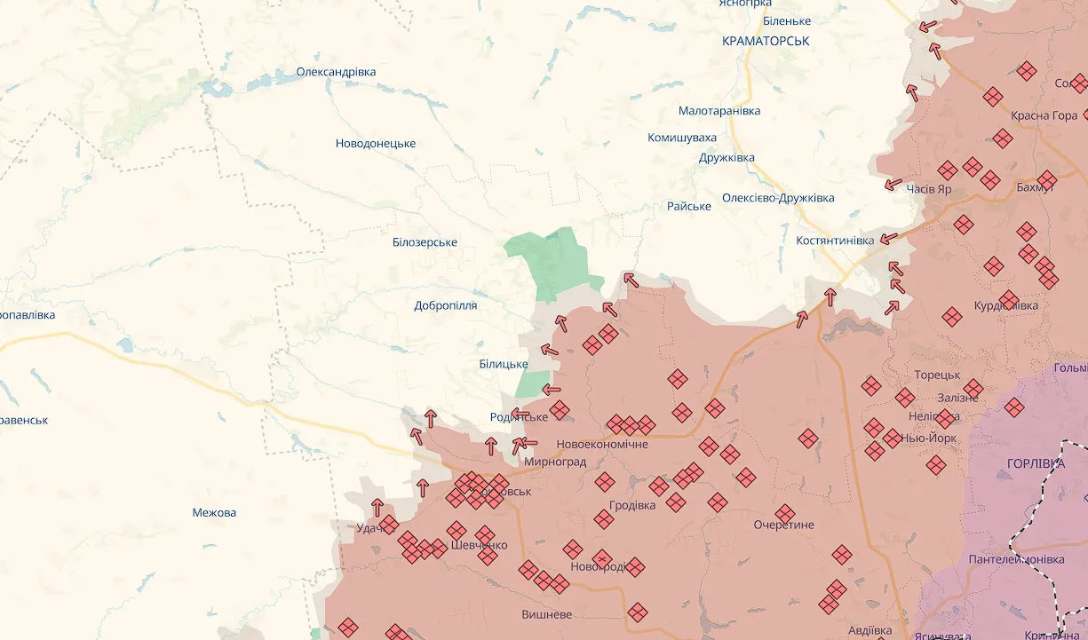 Фото до матеріалу: Ураження на глибині до кількох десятків кілометрів: у Нацгвардії показали влучну роботу на Добропільському напрямку. Відео